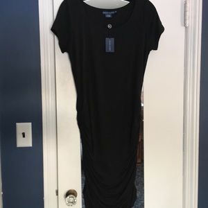 Ralph Lauren Blue Label Ruched Mini Dress